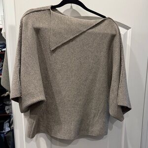 Zara Light Gray Knit Top